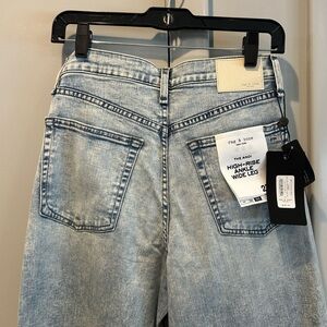 Rag & Bone Light Blue High-Rise Ankle Wide-Leg Jeans. “The Andi” size 27